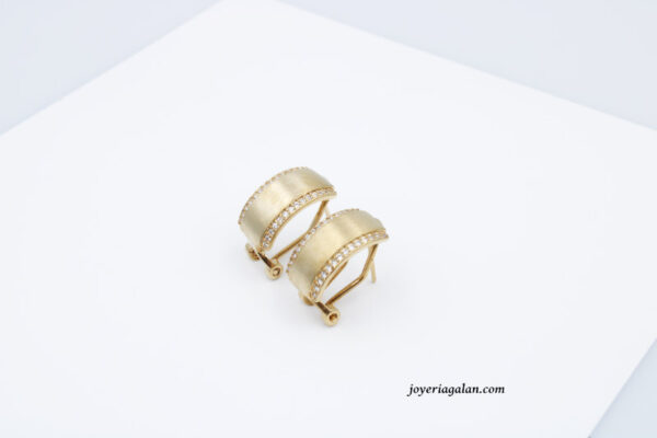 Pendientes Vidal&Vidal G3049 chapado 5 micras