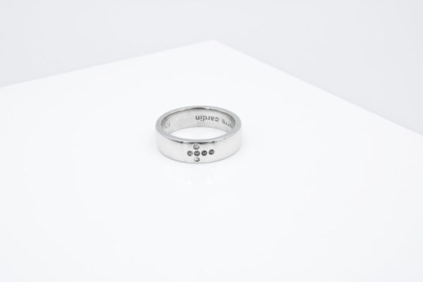 Sortija Pierre Cardin con Brillantes  en Plata Ley - Imagen 3