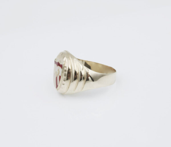 Sello Sevilla C.F.Balompíe en Oro 18k hombre - Imagen 3