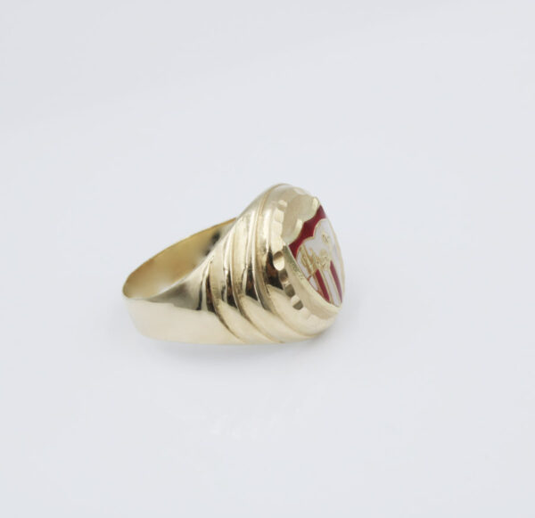 Sello Sevilla C.F.Balompíe en Oro 18k hombre - Imagen 2