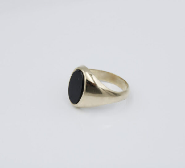 Sello Piedra Onix en Oro 18 k - Imagen 3