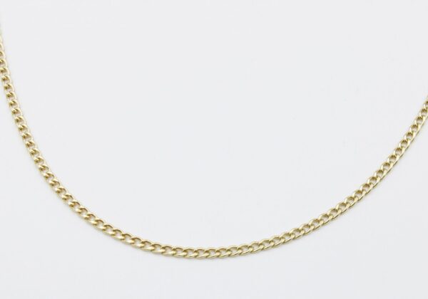 Cadena modelo Barbada en Oro 18k