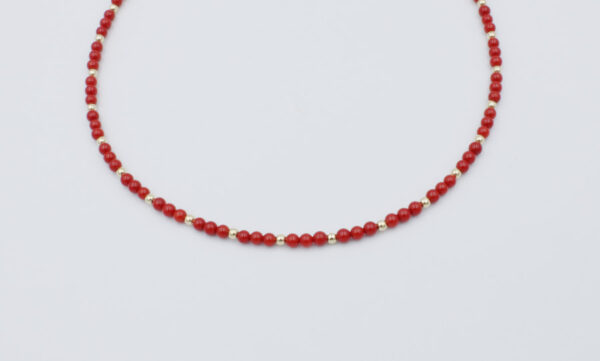 Collar de Oro 18k y Corales - Imagen 6