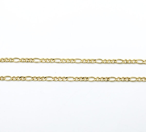 cadena oro ley modelo fígaro