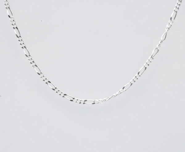 cadena fígaro plata ley 925