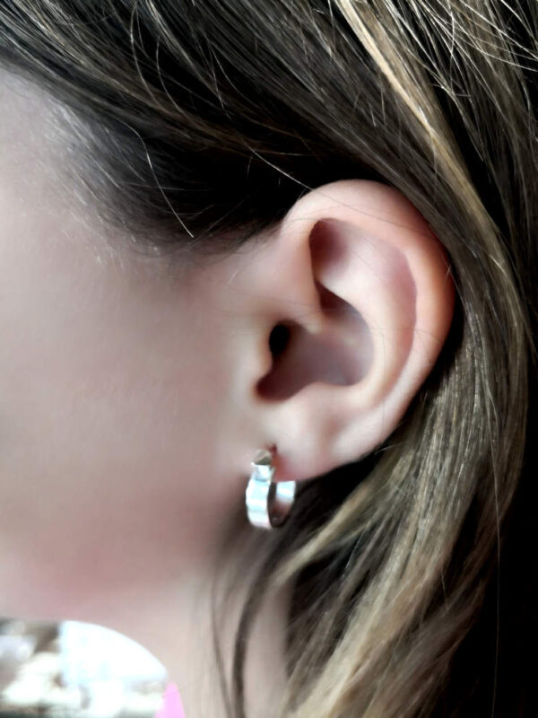 Pendientes de Plata Unisex - Imagen 3