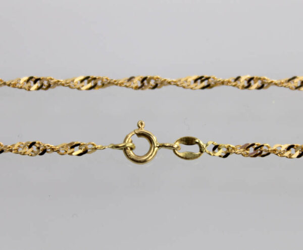 Cadena de Oro 18K modelo singapur 50 cm - Imagen 3