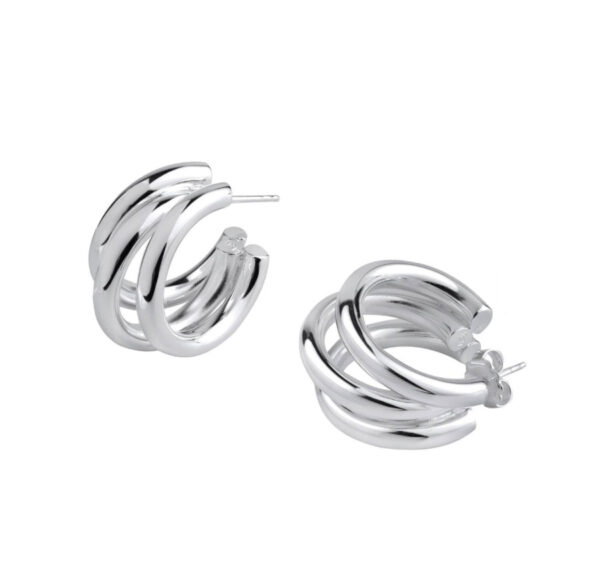 Pendientes chapado en Plat. Vidal&Vidal Q3008