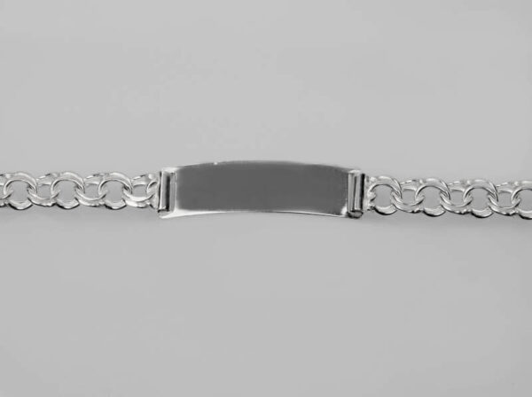 Esclava Húngara para hombre en Plata Ley 925 - Imagen 3