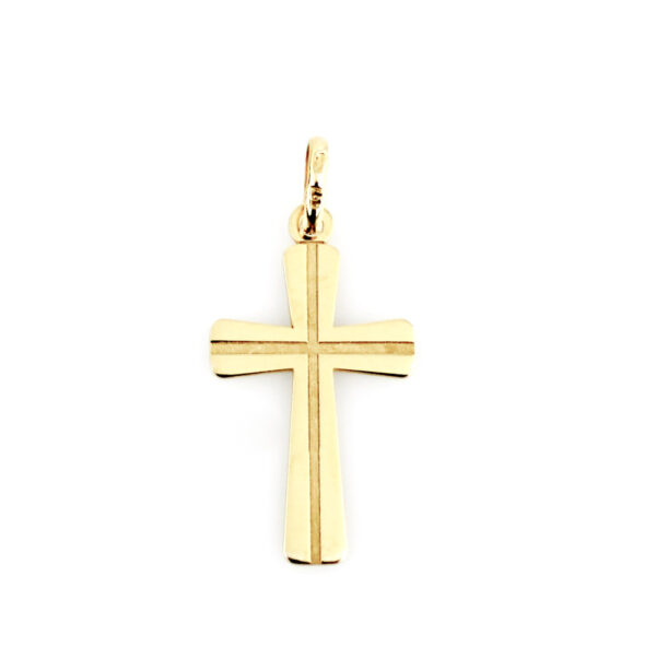 Cruz oro de 9k medida 15x25mm