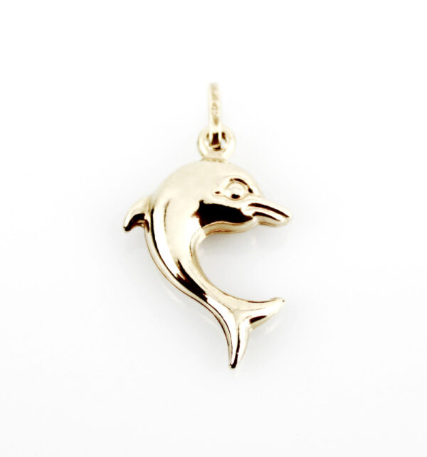 Colgante Delfin en oro 18 k