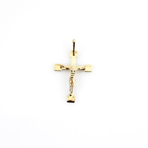 Cruz con cristo Oro 18k 18x25mm