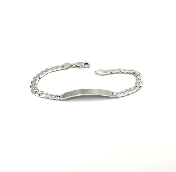 Esclava modelo barbada plata en Plata ley 925