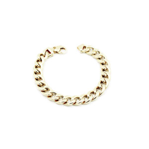 Pulsera Barbada 11 mm en Oro 18k