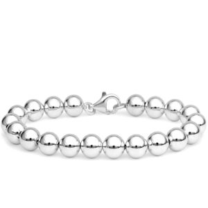 Pulsera Bolas en Plata Ley 925