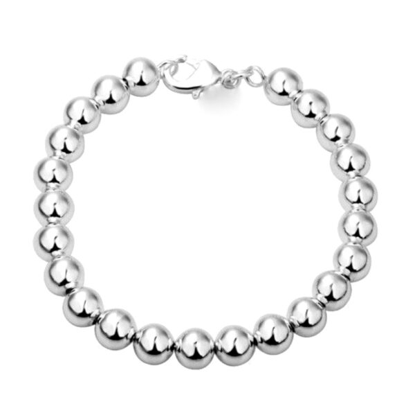 Pulsera Bolas en Plata Ley 925