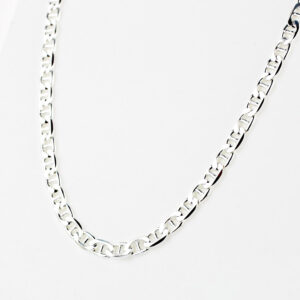 Cadena Calabrote o Barco en Plata ley 925.