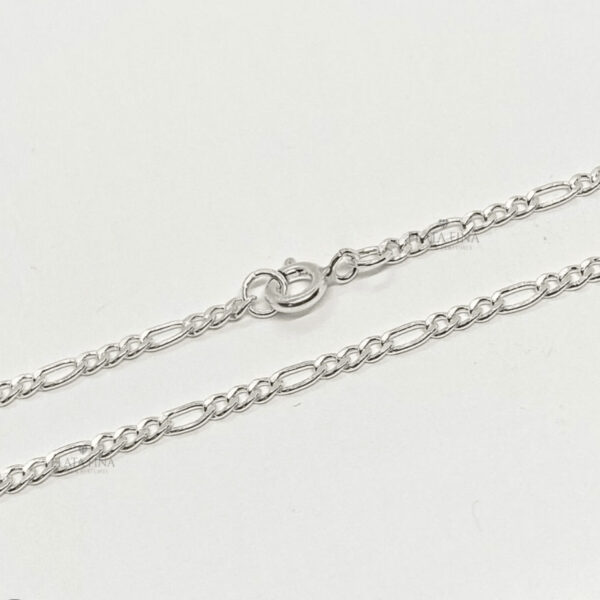 Cadena modelo Fígaro en Plata ley 925.