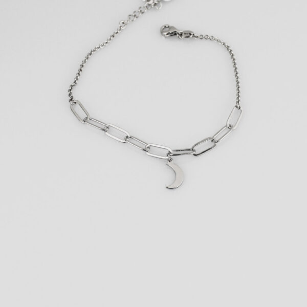 Pulsera Modelo Luna Silver Diez en Plata Ley 925