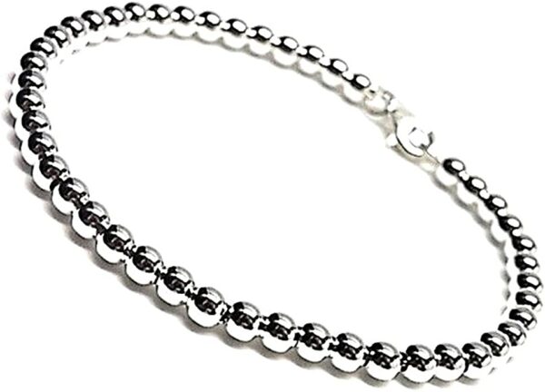 Pulsera de bolas en Plata ley 925