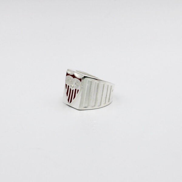 Sello Equipo Sevilla FC en Plata Ley 925 Color - Imagen 2