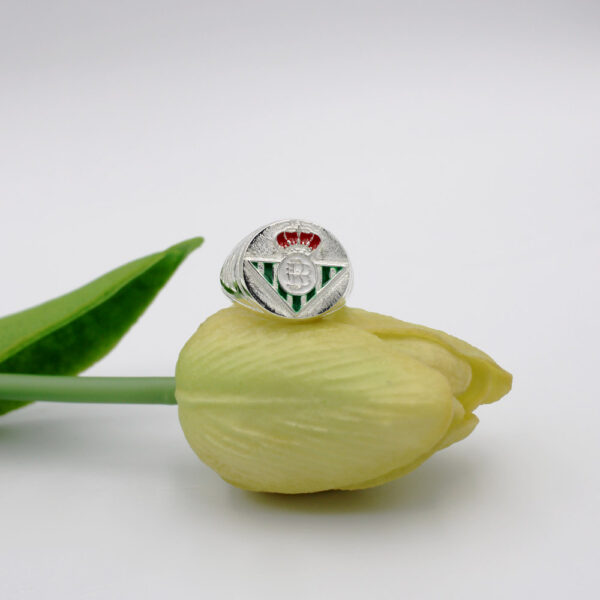 Sello  Betis Balompie en Plata Ley 925 - Imagen 3