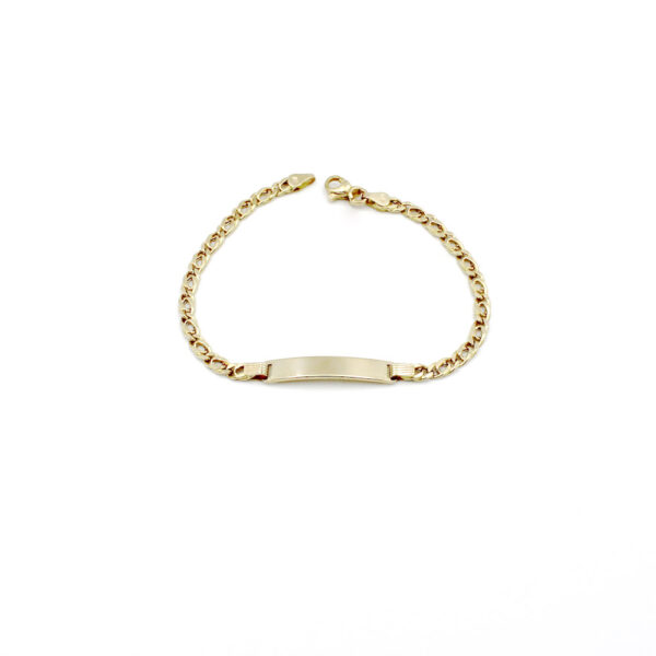 Esclava modelo Garibaldi oro 18 kla mujer - Imagen 2