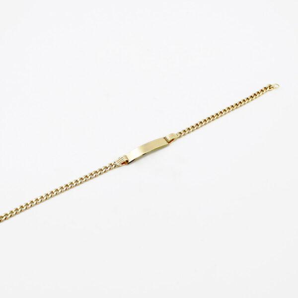 Esclava Oro 18K modelo barbada - Imagen 2