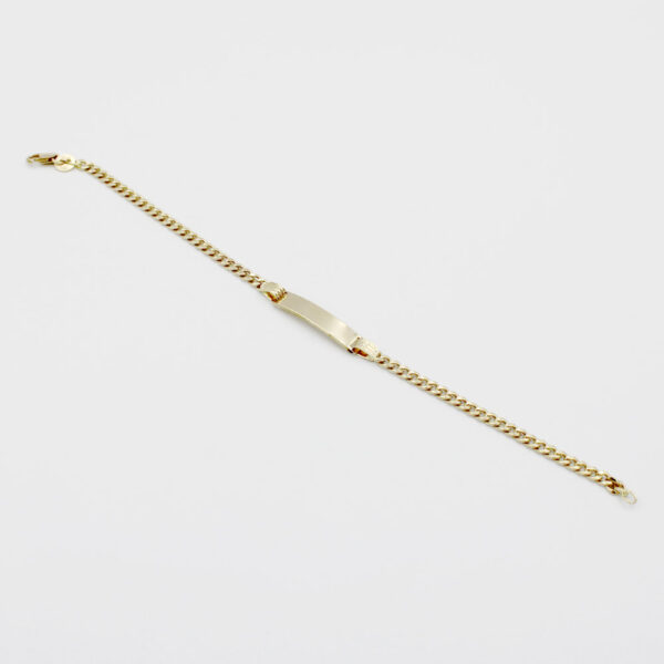 Esclava Oro 18K modelo barbada - Imagen 3