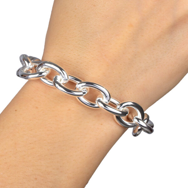 Pulsera Vidal&Vidal. X264717. Barbada. Plateada