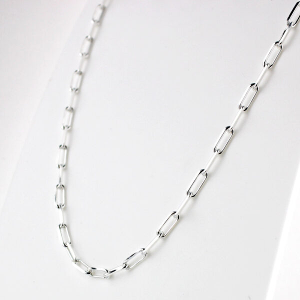 Cadena modelo Bilbao en Plata ley 925. 60 cm - Imagen 4