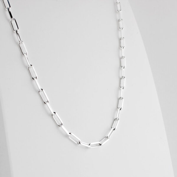 Cadena modelo Bilbao en Plata ley 925. 60 cm - Imagen 5