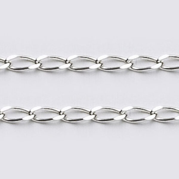 Cadena modelo Bilbao plata ley 925
