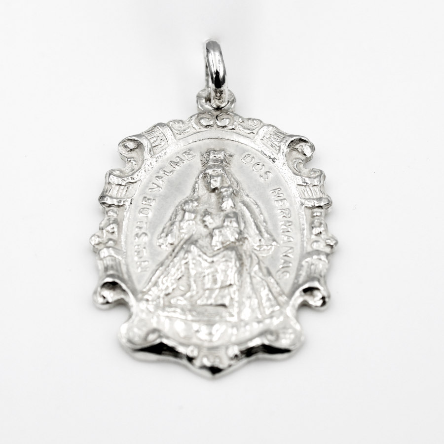 Medalla Virgen del Valme de Dos Hermanas en Plata Ley 925
