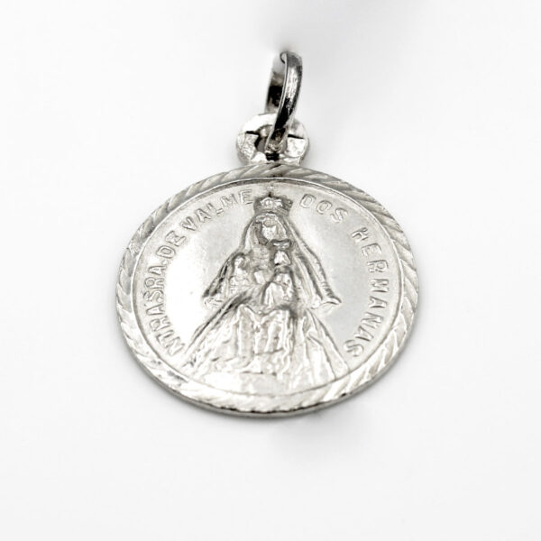 Medalla de Dos Hermanas Virgen de Valme en Plata ley 925