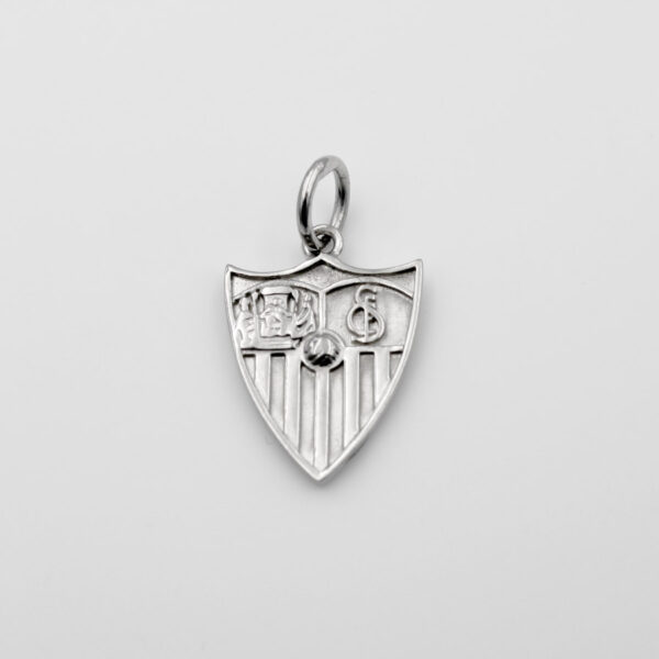 Colgante Sevilla C.F en Plata Ley 16 x 23mm