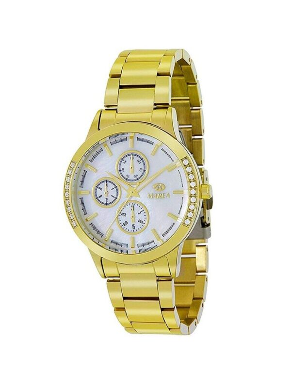 Reloj Marea B54108/4 Dorado con Circonitas. Mujer