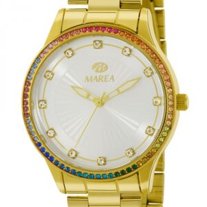 Reloj Marea B41289/5 Dorado Circonitas de Colores. Mujer