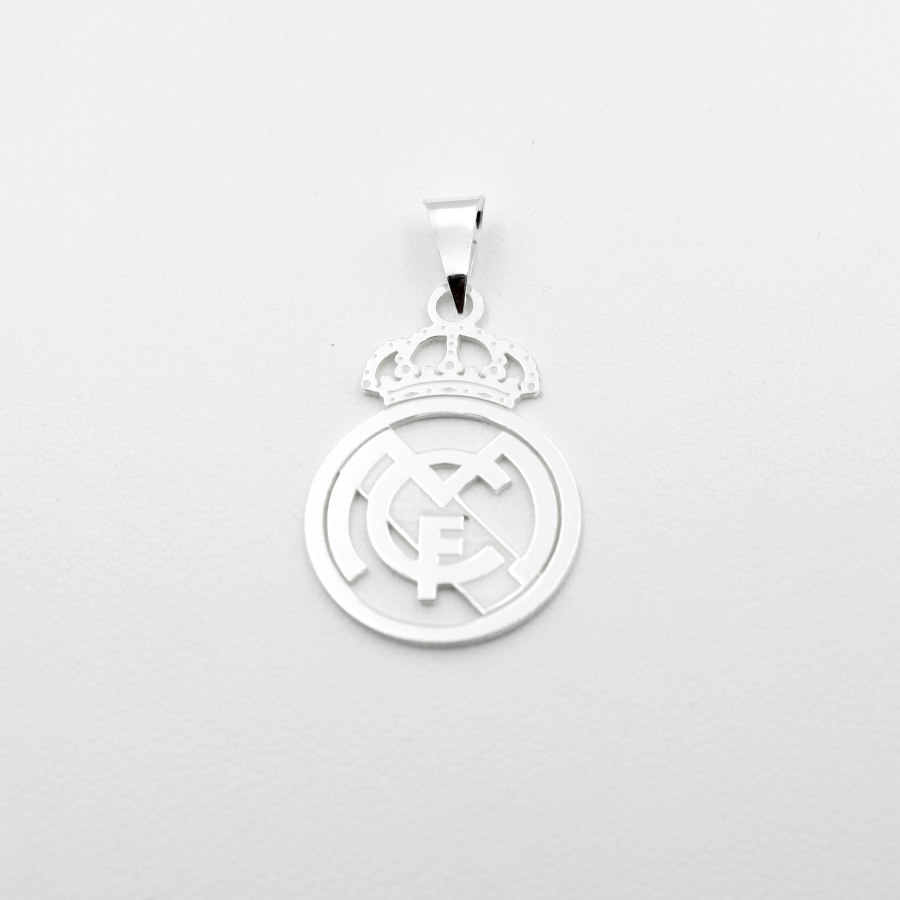 Medalla Escudo Real Madrid en Plata Ley 925