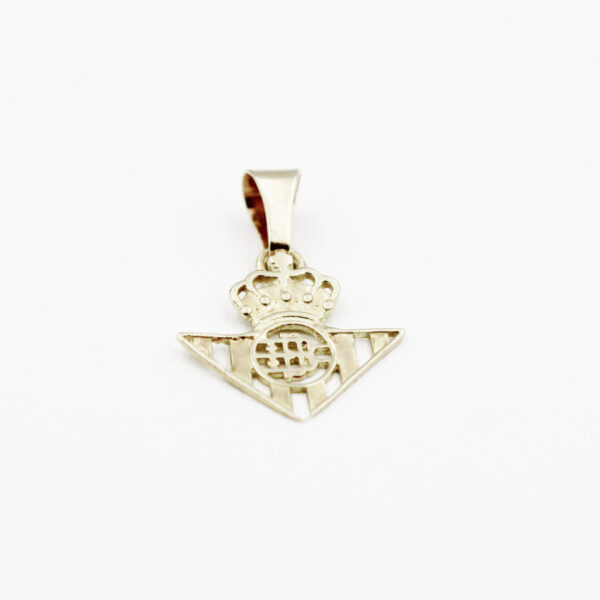 Colgante Escudo Real Betis Balompie en Oro 18k
