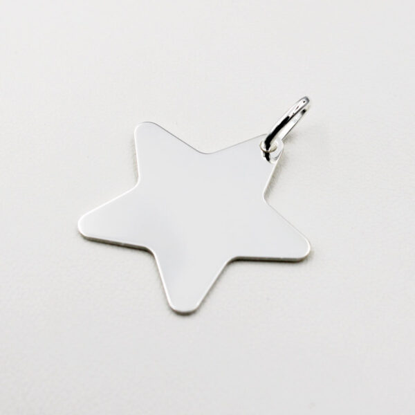 Colgante Estrella en Plata Ley 925
