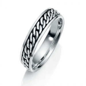 Sortija Hombre Silver Diez SO1268 En Plata Ley 925 Oxidada