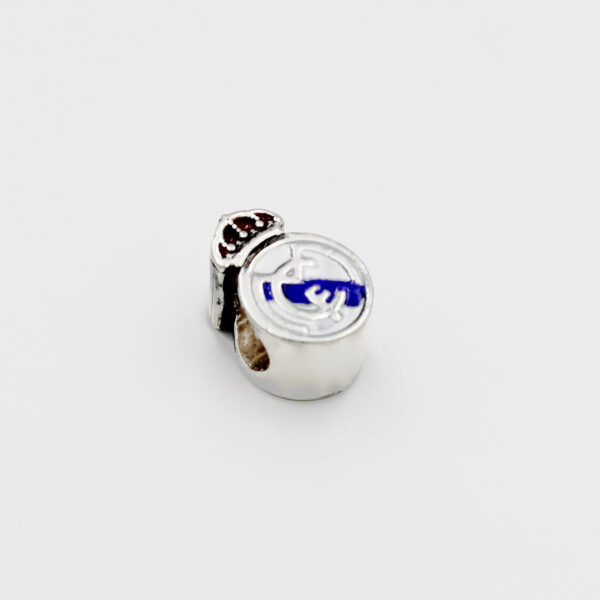 charms del Real Madrid en Plata Ley 925 para pulsera a color - Imagen 3