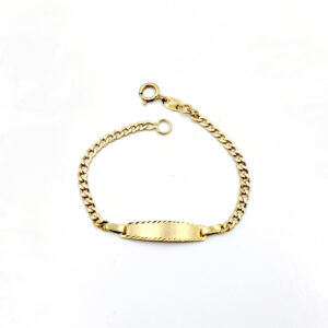 Pulsera Bebé. Esclava en Oro 18k