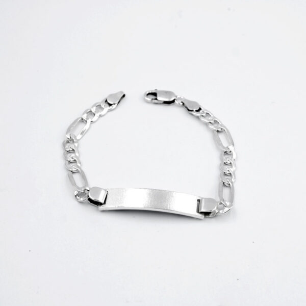 Esclava modelo Fígaro Mujer en Plata Ley 925