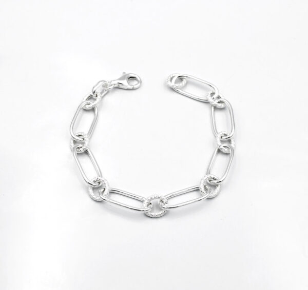 Pulsera Eslabones en Plata ley 925