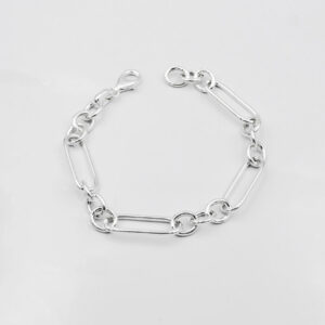 Pulsera eslabones en Plata Ley 925