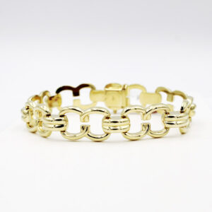 Pulsera eslabones en Oro 18k