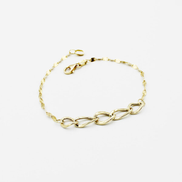 Pulsera Eslabones en Oro 18k
