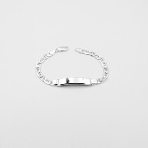 Esclava Modelo BARCO en Plata Ley 925 . Pulsera